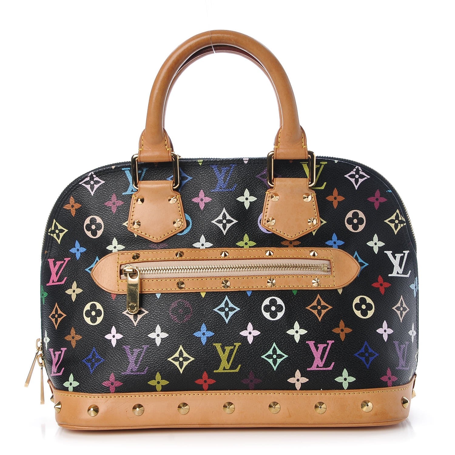 Louis Vuitton Monogram Multicolor Alma Black 1 of 11