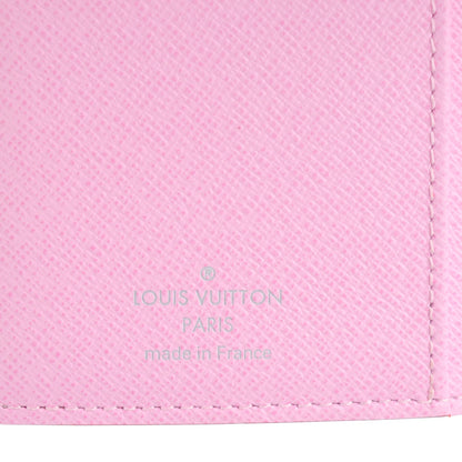 Louis Vuitton Monogram Multicolor Small Ring Agenda Cover White Litchi 6 of 7