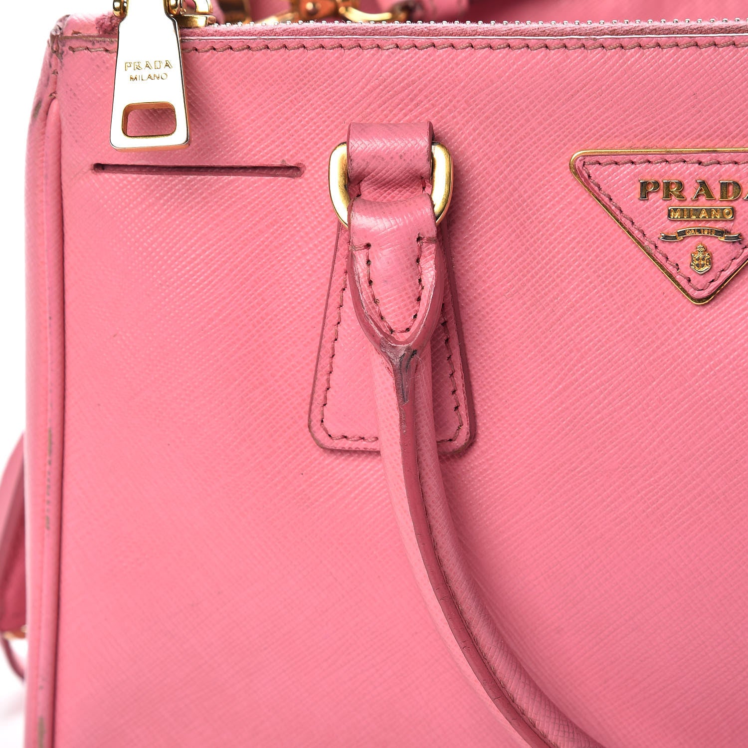 Prada Saffiano Small Galleria Double Zip Tote Tamaris 10 of 26