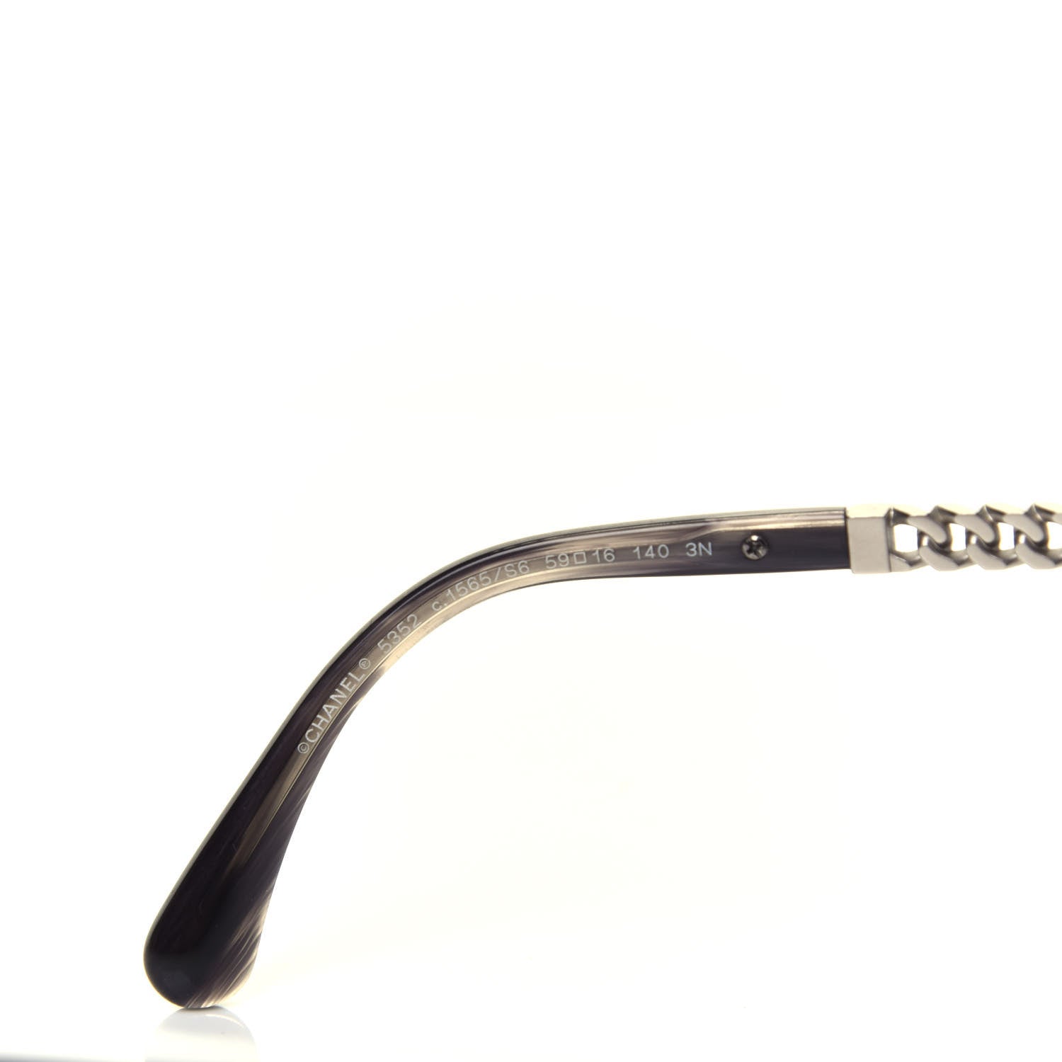 Chanel Chain Sunglasses 5352 Dark Tortoise 6 of 8