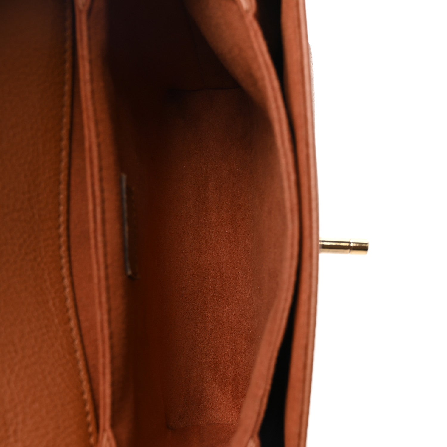 Louis Vuitton Grained Calfskin Lockme Oxford Cognac 5 of 10