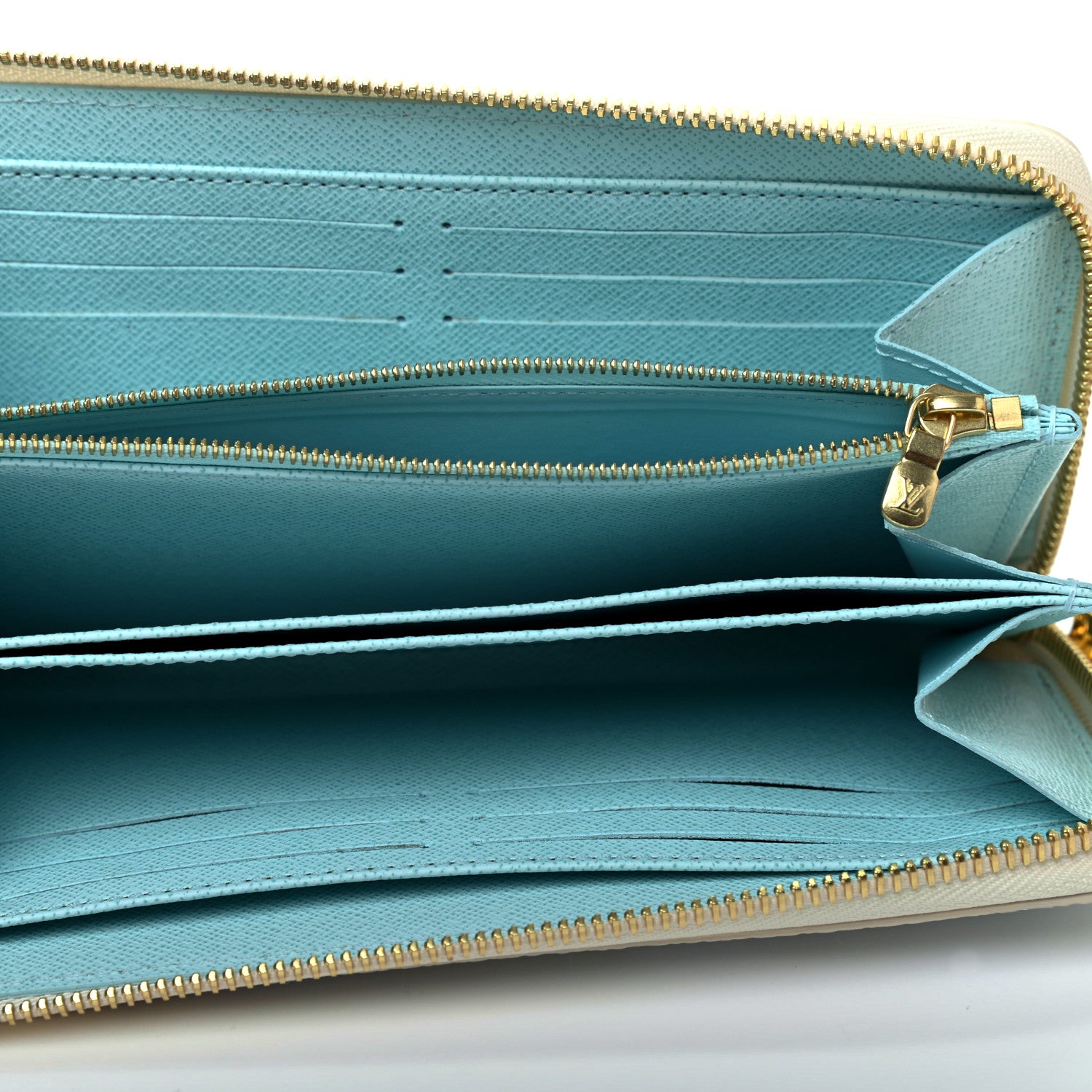 Louis Vuitton Monogram Giant By The Pool Zippy Wallet Blue 5 of 7
