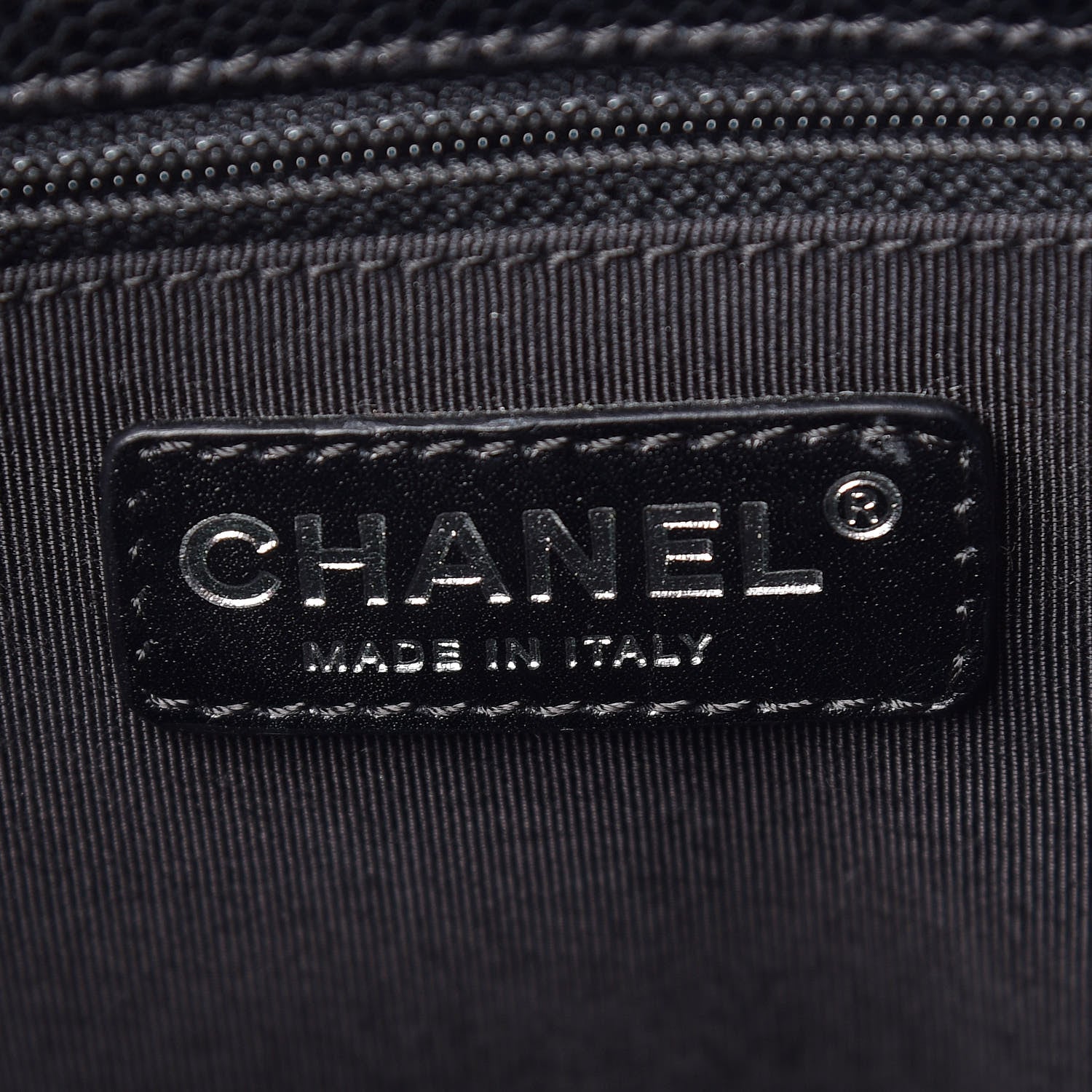 Chanel Caviar Quilted Grand Shopping Tote GST Black 10 of 12