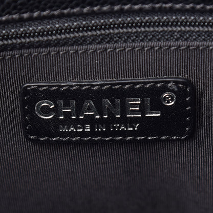 Chanel Caviar Quilted Grand Shopping Tote GST Black 10 of 12
