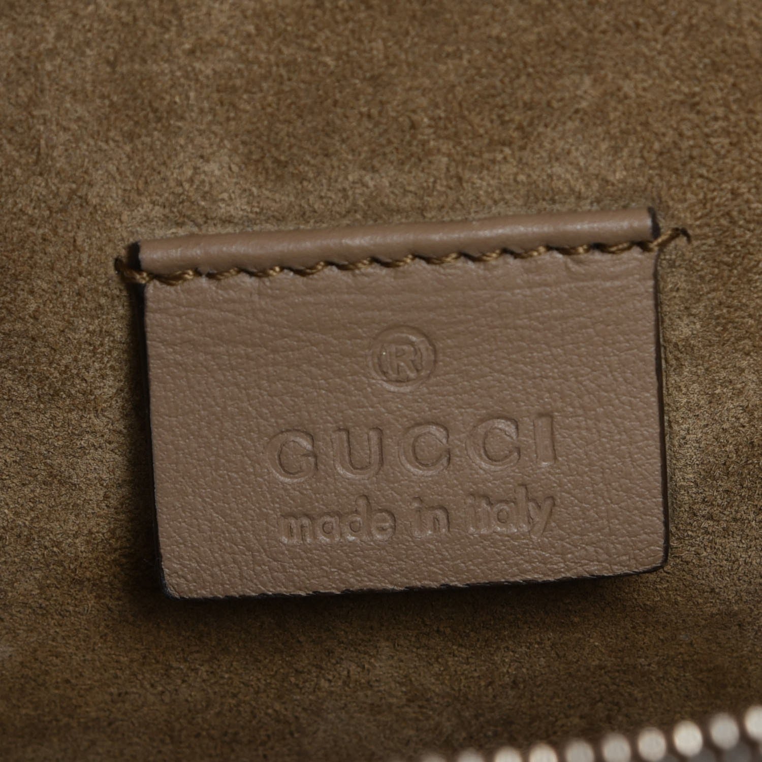 Gucci GG Supreme Monogram Lightning Embroidered Medium Dionysus Shoulder Bag Beige 6 of 15