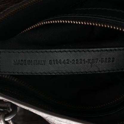 Balenciaga Agneau Arena Classic Hardware Small Le City Espresso 7 of 10