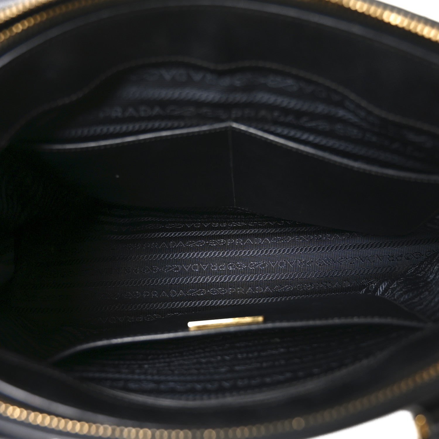 Prada Saffiano Medium Galleria Double Zip Tote Black 5 of 9