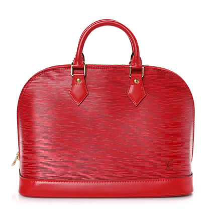 Louis Vuitton Epi Alma PM Castillan Red 1 of 10