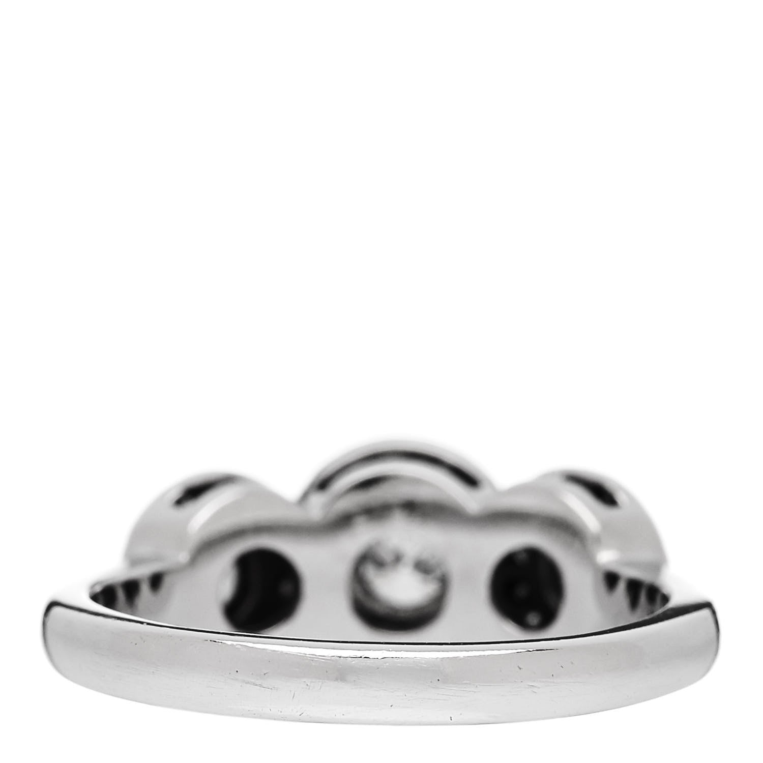 Tiffany Platinum Diamond Circlet Ring 53 6.25 3 of 5