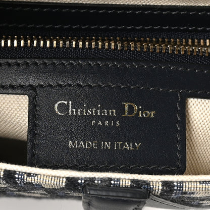 Christian Dior Oblique Saddle Bag Blue 6 of 11