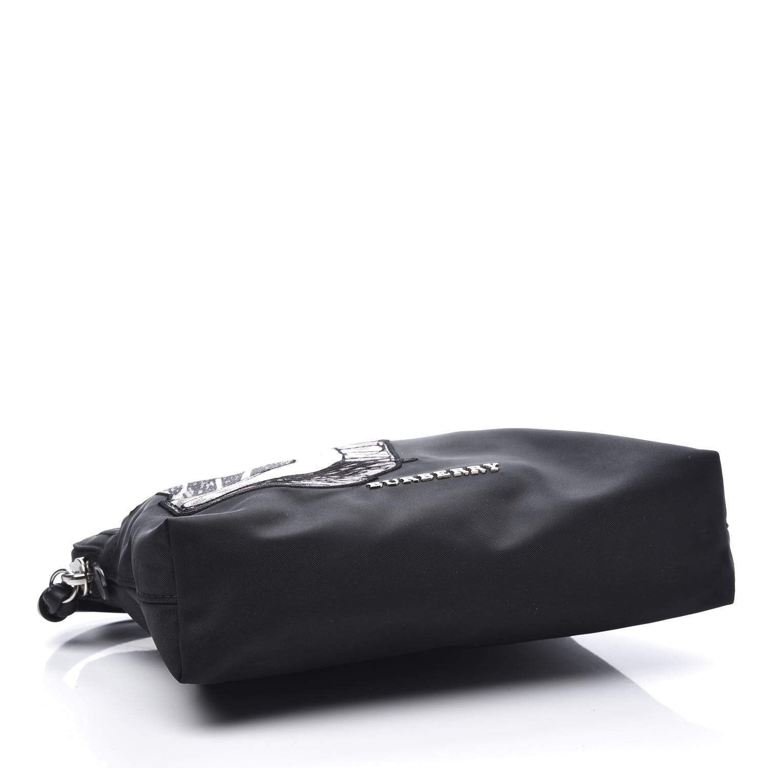 Burberry Nylon Pallas Head Zip Pouch Black 3 of 9