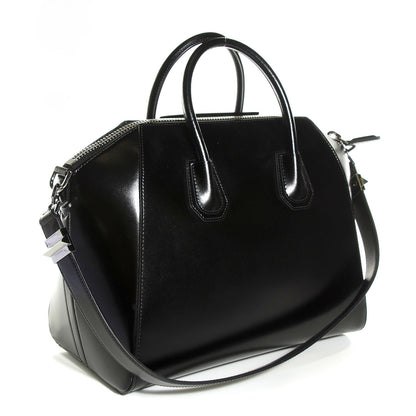 Givenchy Shiny Lord Calfskin Medium Antigona Black 3 of 10