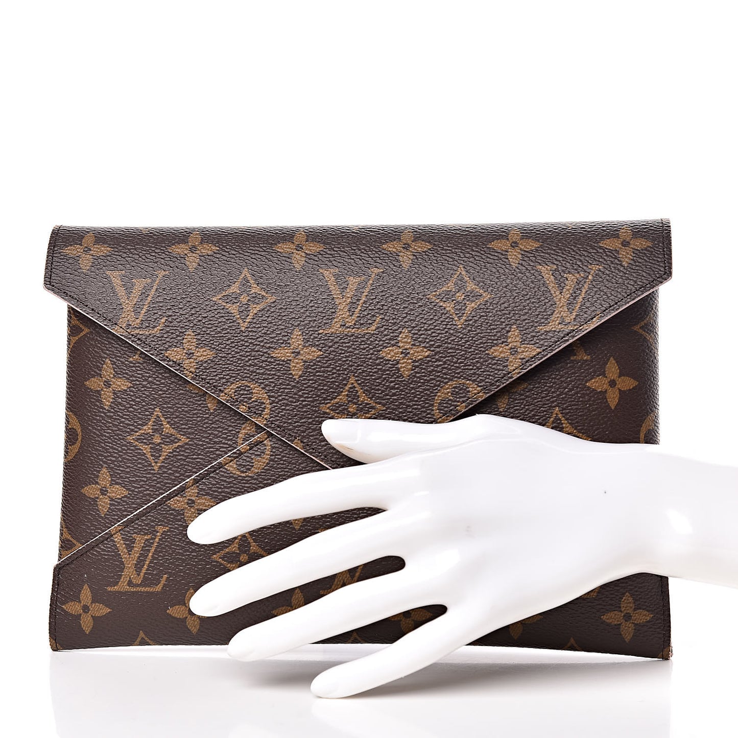 Monogram Large Kirigami Pochette Insert Rose Ballerine