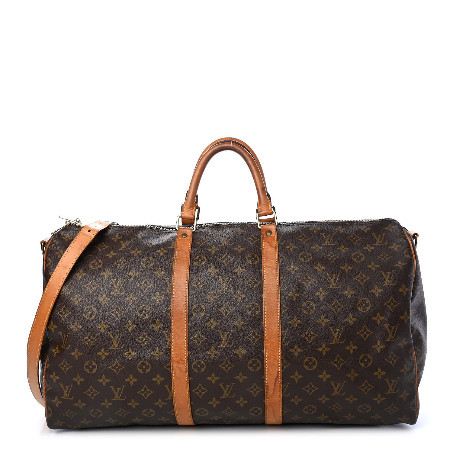 Louis Vuitton Monogram Keepall Bandouliere 55 1 of 16