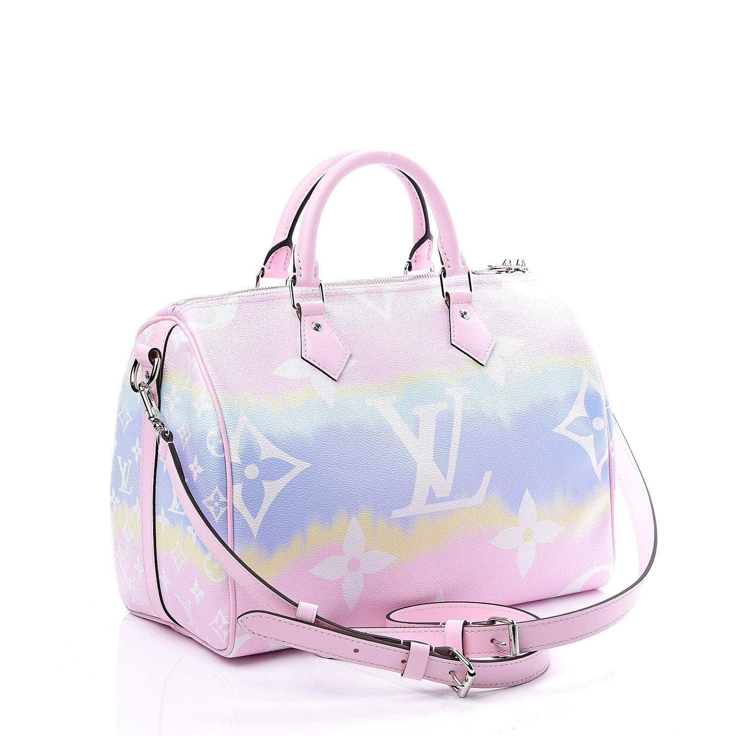 Louis Vuitton Monogram Escale Speedy Bandouliere 30 Pastel 2 of 10