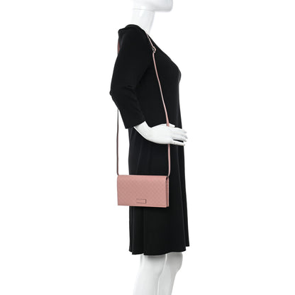 Gucci Microguccissima Crossbody Wallet Soft Pink 2 of 10