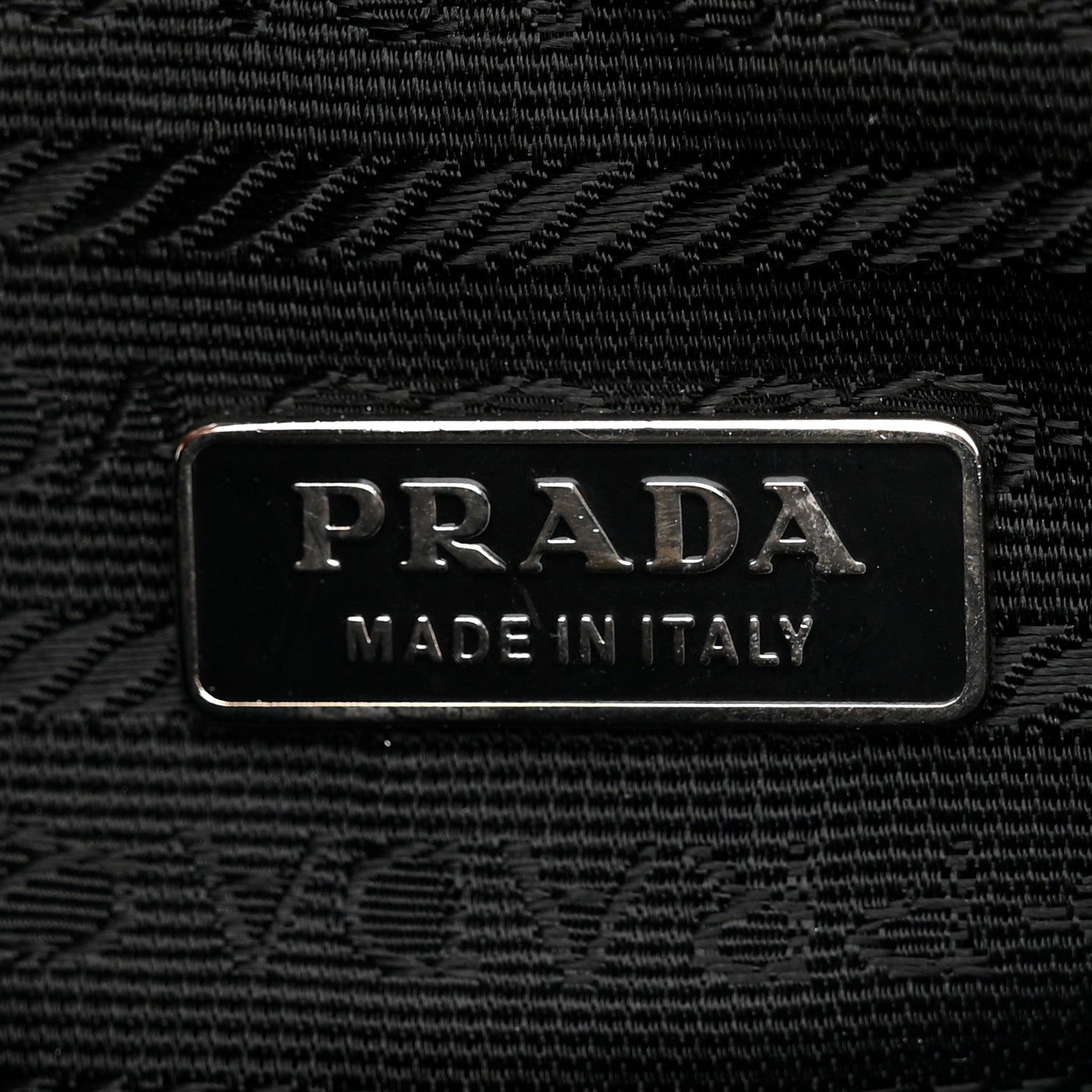 Prada Vitello Drive Perforated Bowling Bag Black 6 of 10