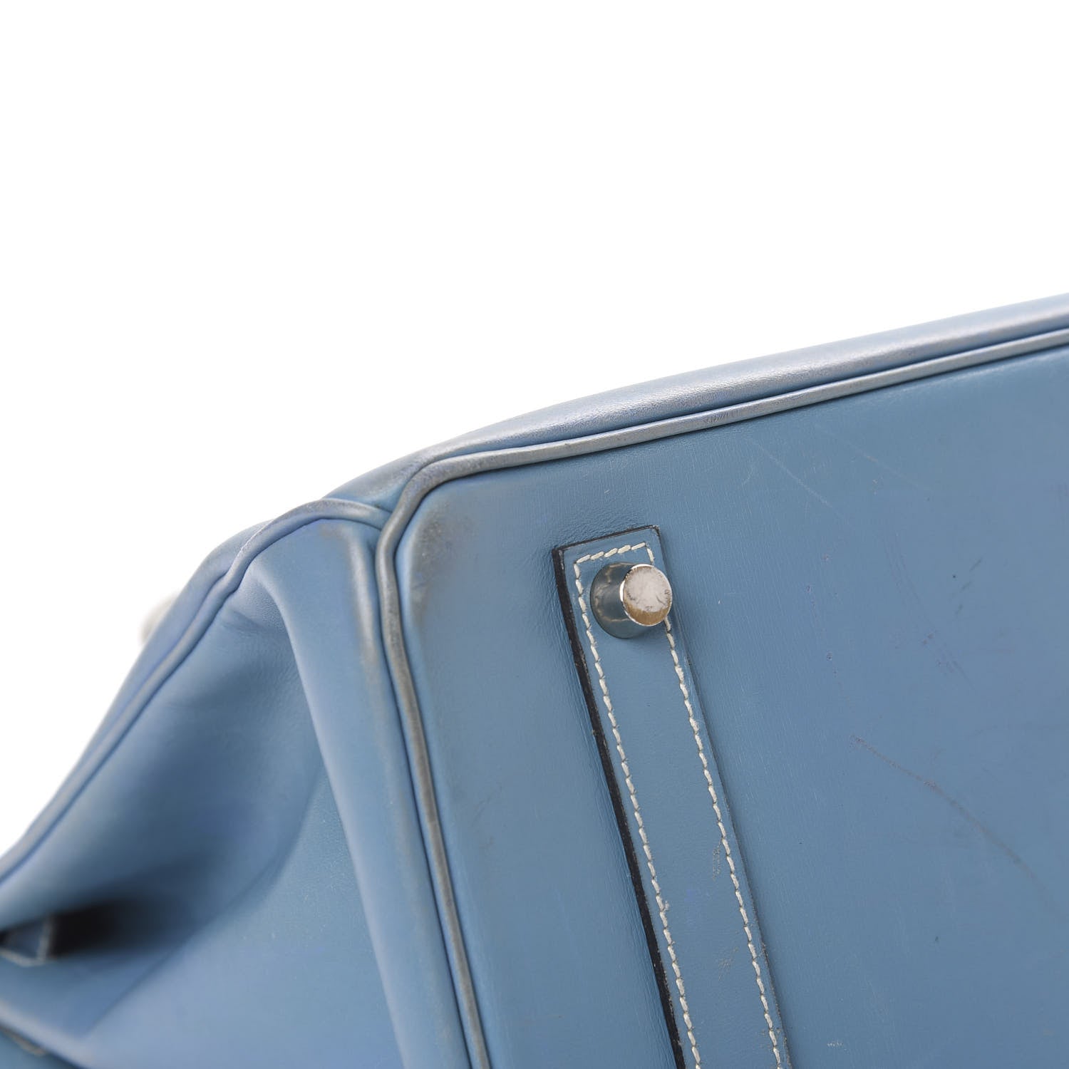 Hermes Box Birkin 35 Blue Jean 22 of 26