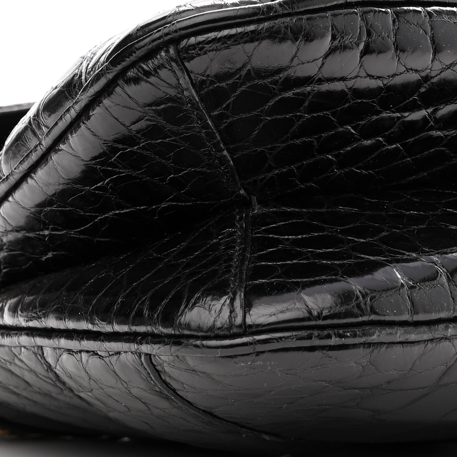 Gucci Crocodile Tom Ford Jeweled Dragon Bag Black 8 of 9