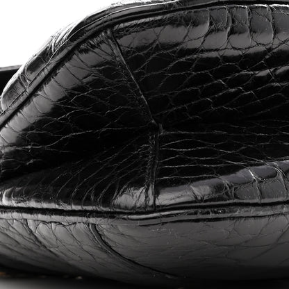 Gucci Crocodile Tom Ford Jeweled Dragon Bag Black 8 of 9