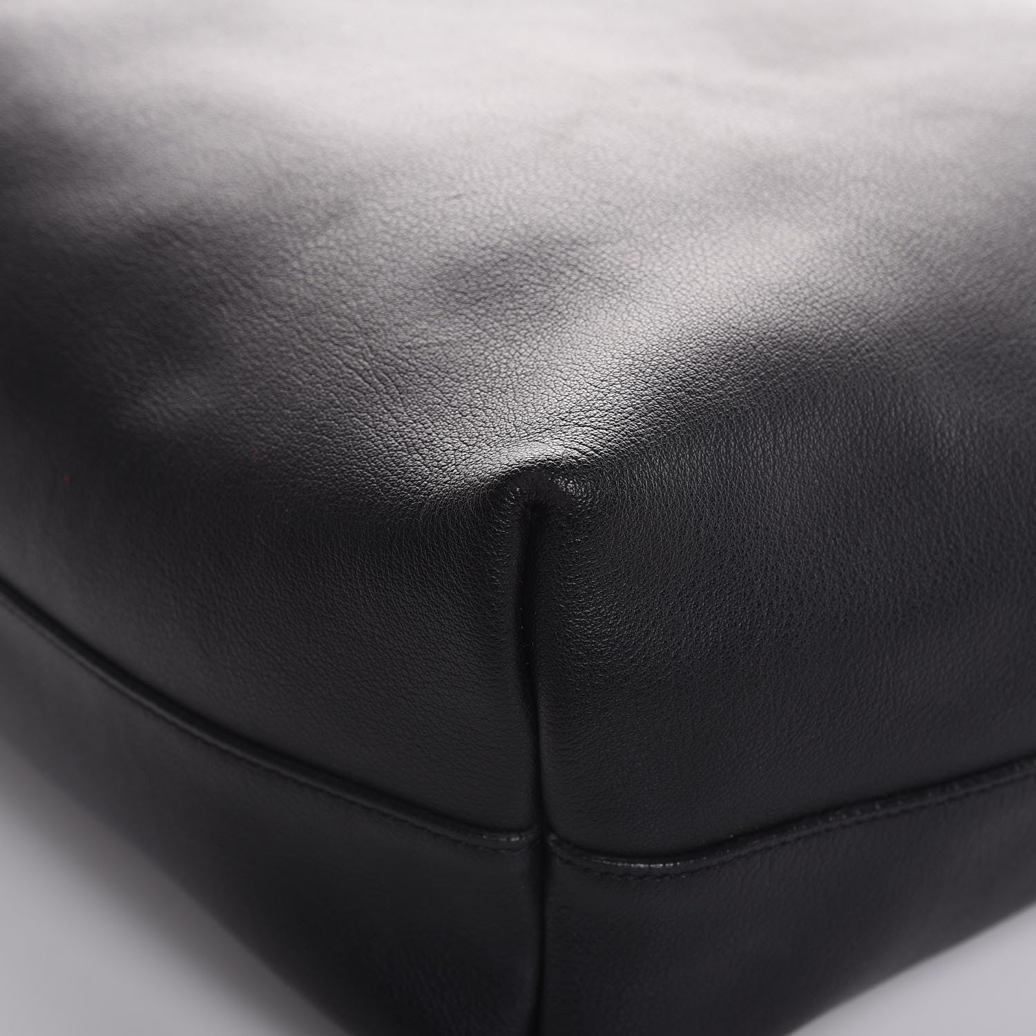 Saint Laurent Calfskin Large Shopping Tote Black 12 of 12