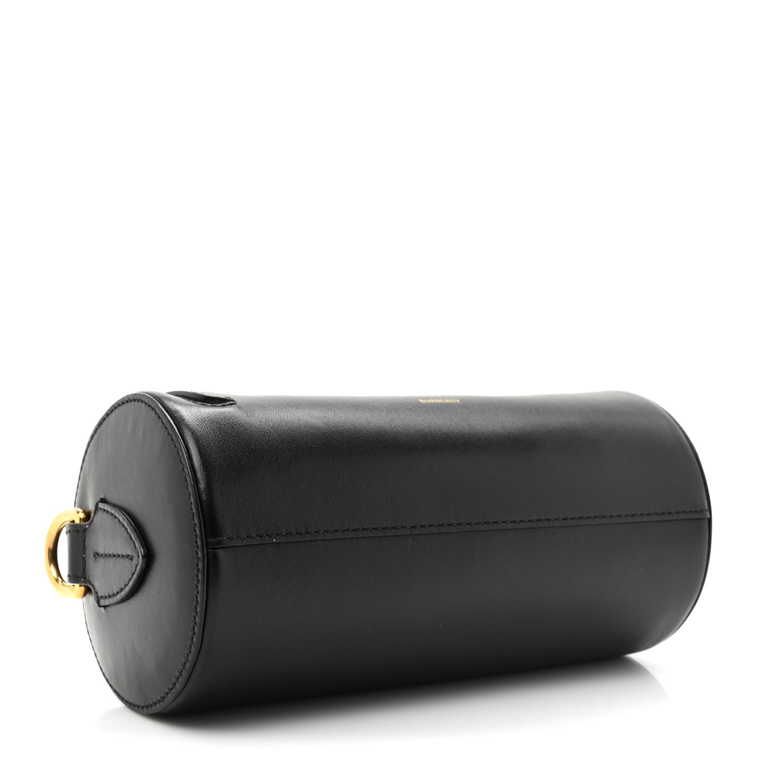 Burberry Calfskin Kingdom The Barrel Bag Black 4 of 11