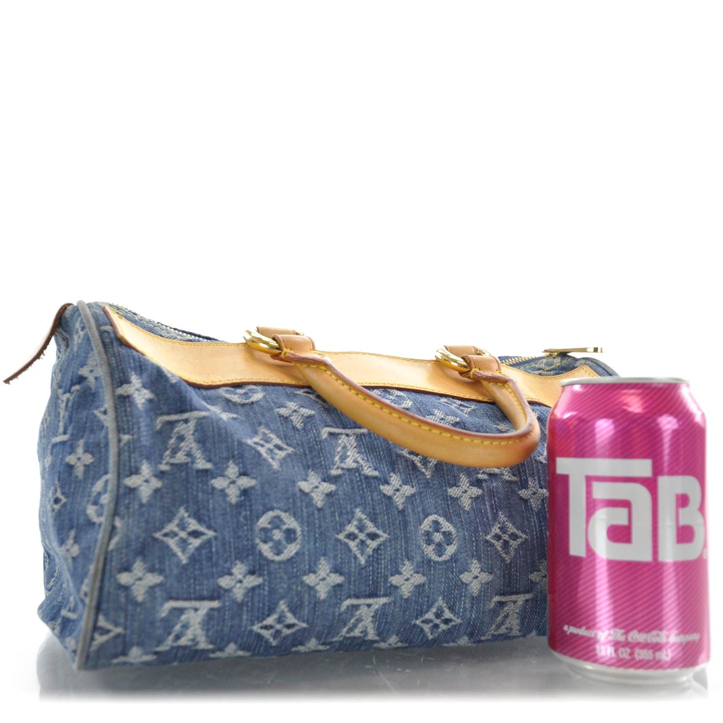 Monogram Denim Neo Speedy Blue