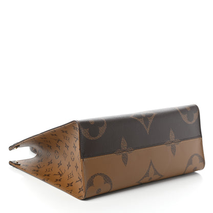 Louis Vuitton Reverse Monogram Giant Onthego MM 4 of 10