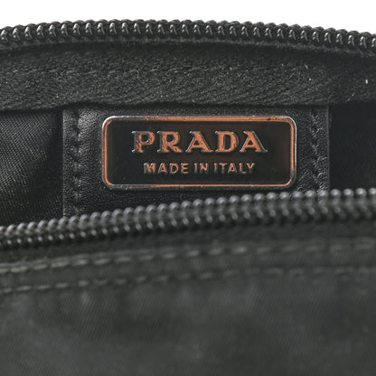 Prada Nylon Tessuto Cosmetic Pouch Black 6 of 6