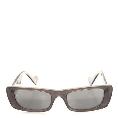 Gucci Acetate Rectangular GG0516S Sunglasses Grey Gold 2 of 8