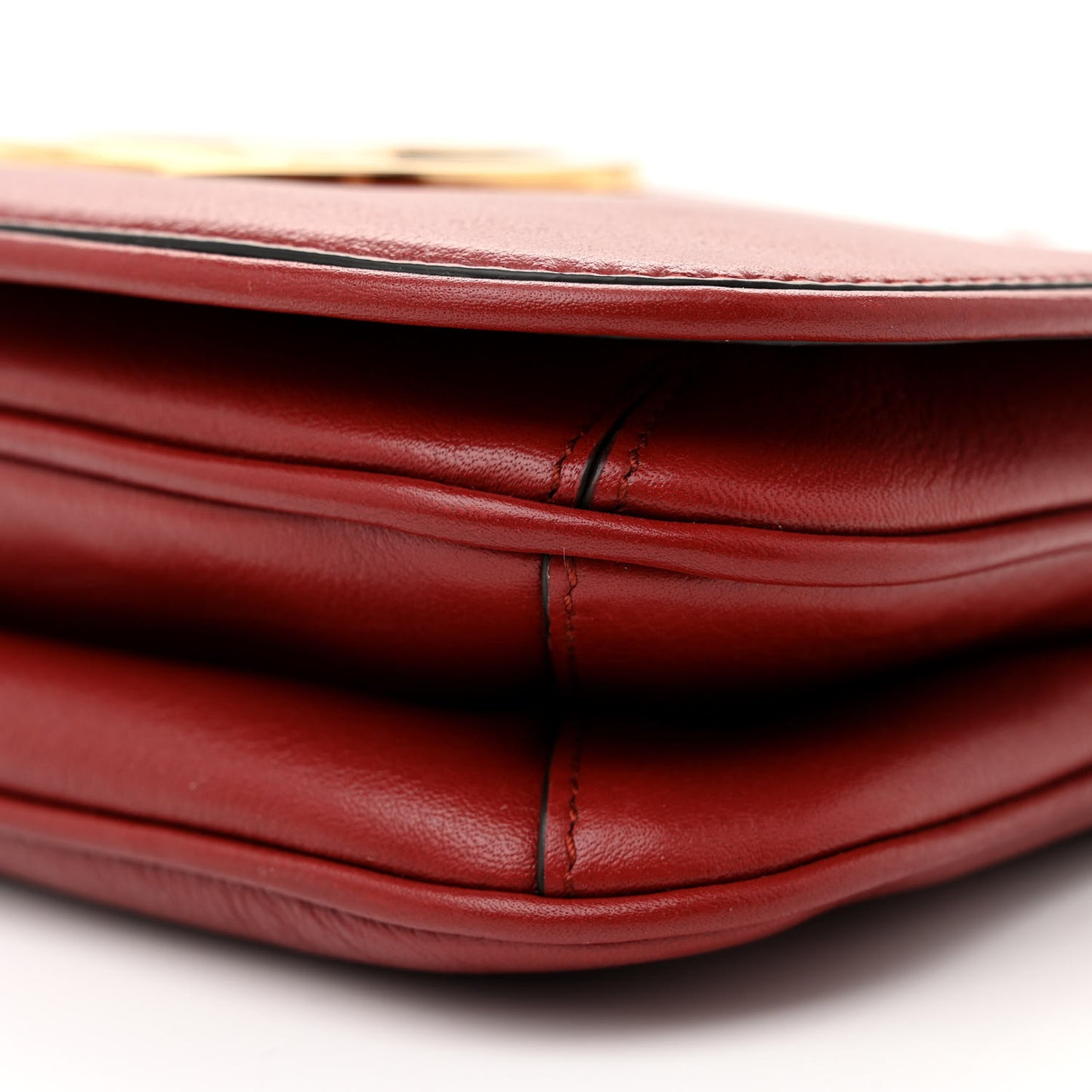 Roxy Calfskin Web Mini Blondie Shoulder Bag Blondie Red