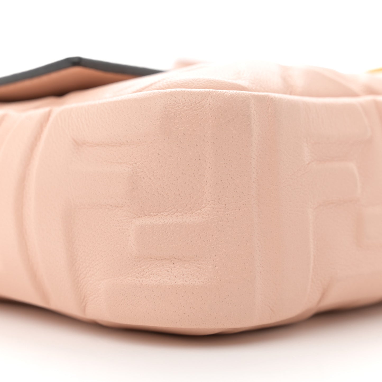 Nappa FF 1974 Embossed Baguette Rosa Quarzo