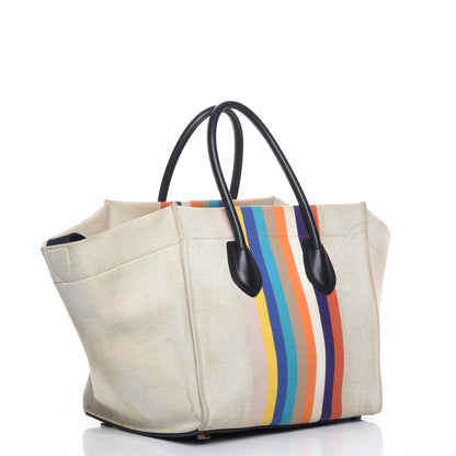 Celine Cotton Canvas Medium Phantom Luggage Multicolor 3 of 8