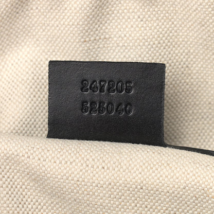 Gucci Monogram Vintage Web Medium Boston Black 7 of 13