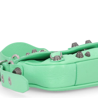 Balenciaga Agneau Arena Le Cagole Sling Bag XS Mint Green 9 of 10