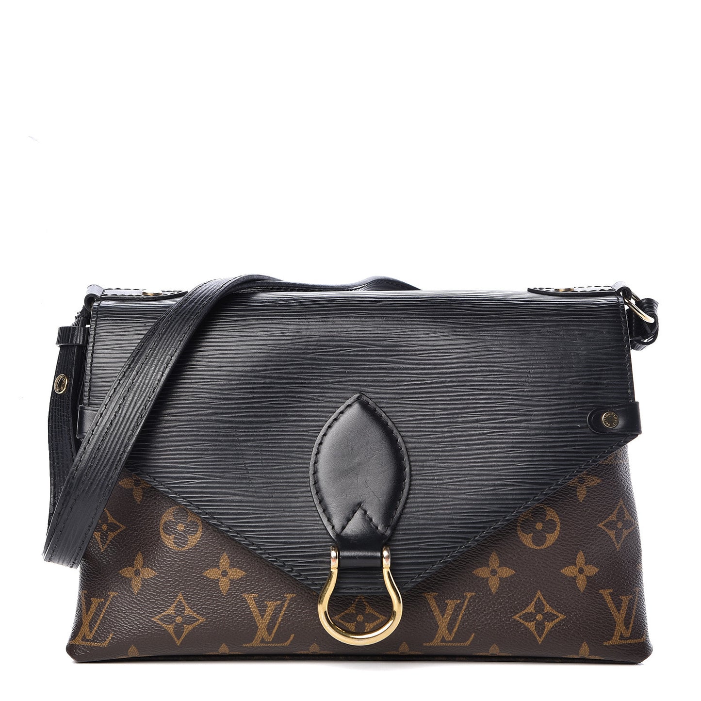 Epi Monogram Saint Michel Black