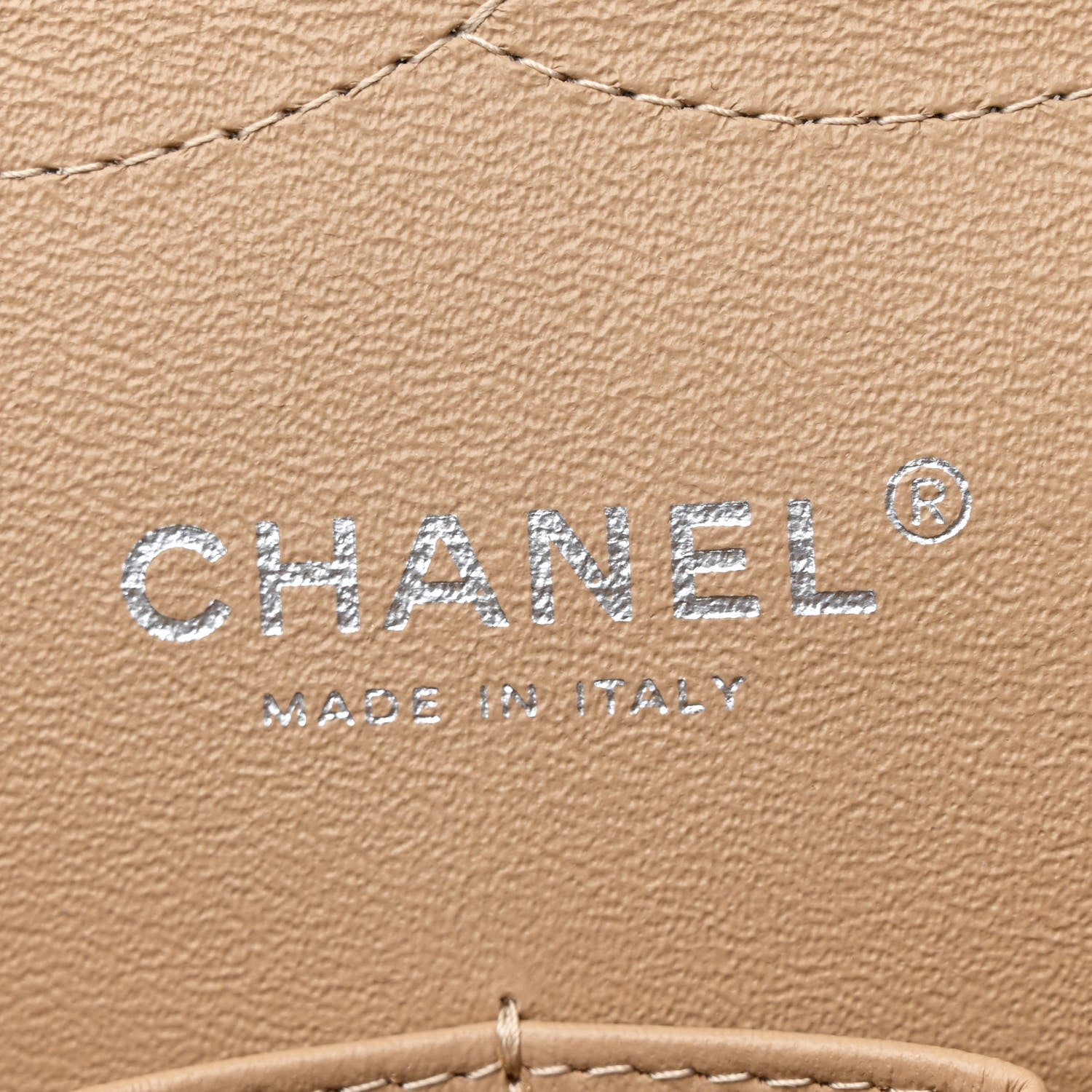 Chanel Patent Quilted Jumbo Double Flap Beige 6 of 13