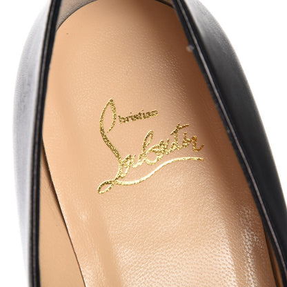 Christian Louboutin Shiny Nappa Spike Bow Ballerina Flats 39 Black 7 of 8