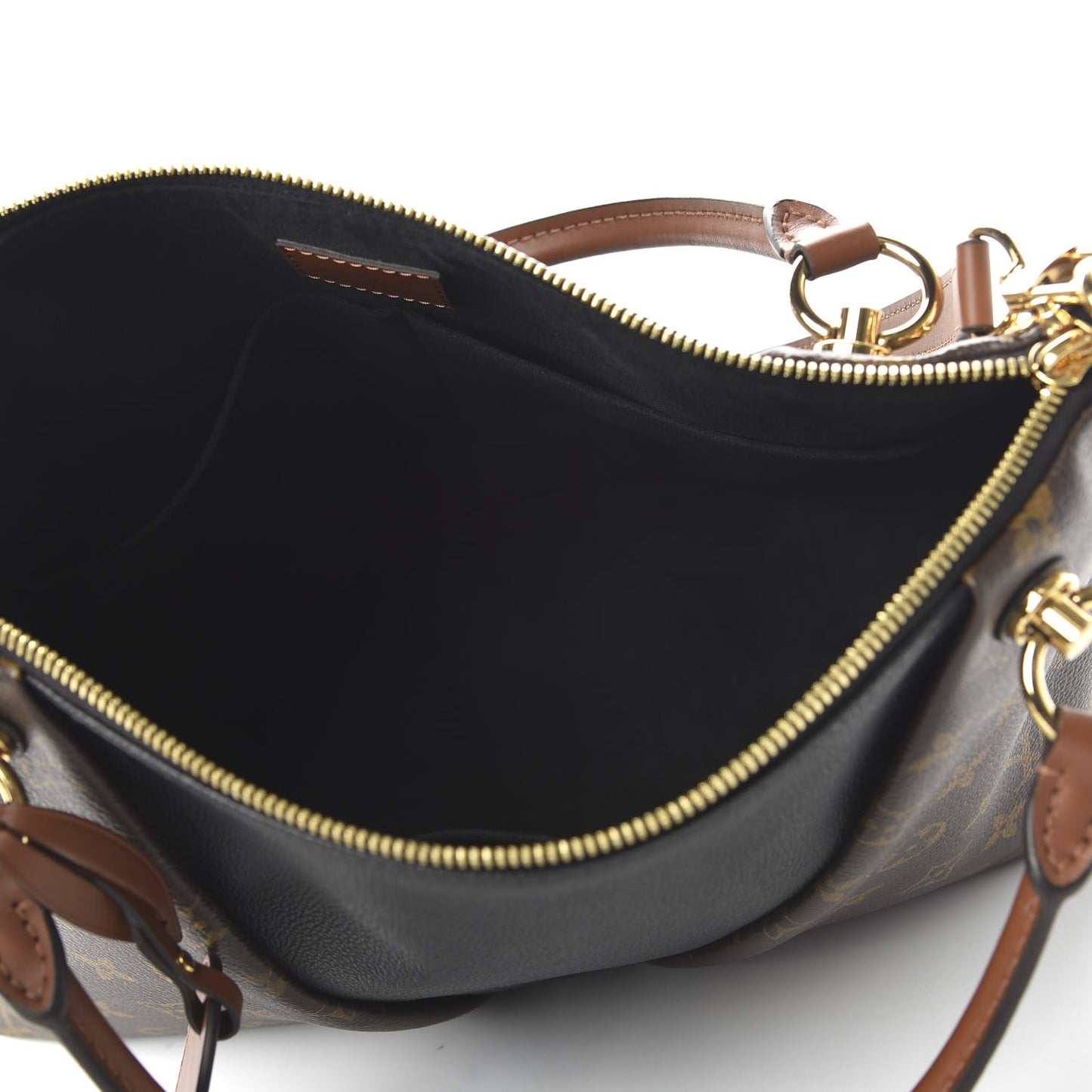 Monogram V Tote MM Black