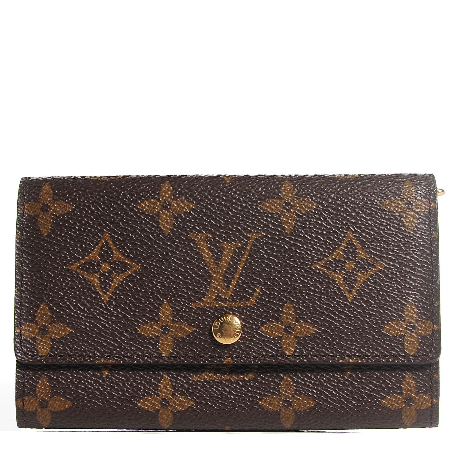 Louis Vuitton Monogram Porte-Monnaie Billets Tresor Wallet 1 of 7