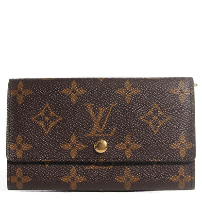 Louis Vuitton Monogram Porte-Monnaie Billets Tresor Wallet 1 of 7