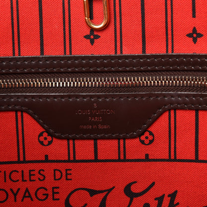 Louis Vuitton Damier Ebene Neverfull MM 6 of 11