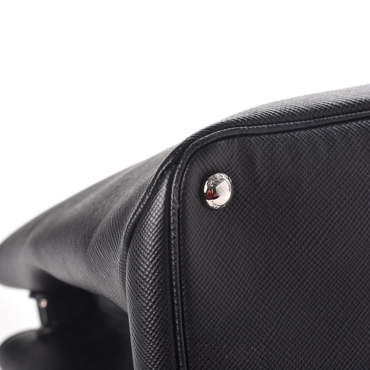 Saffiano Cuir Twin Tote Nero Black