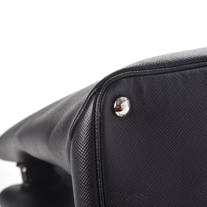 Prada Saffiano Cuir Twin Tote Nero Black 11 of 15