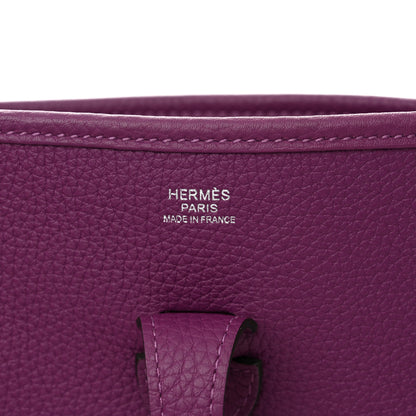 Hermes Taurillon Clemence Evelyne III PM Anemone 6 of 10