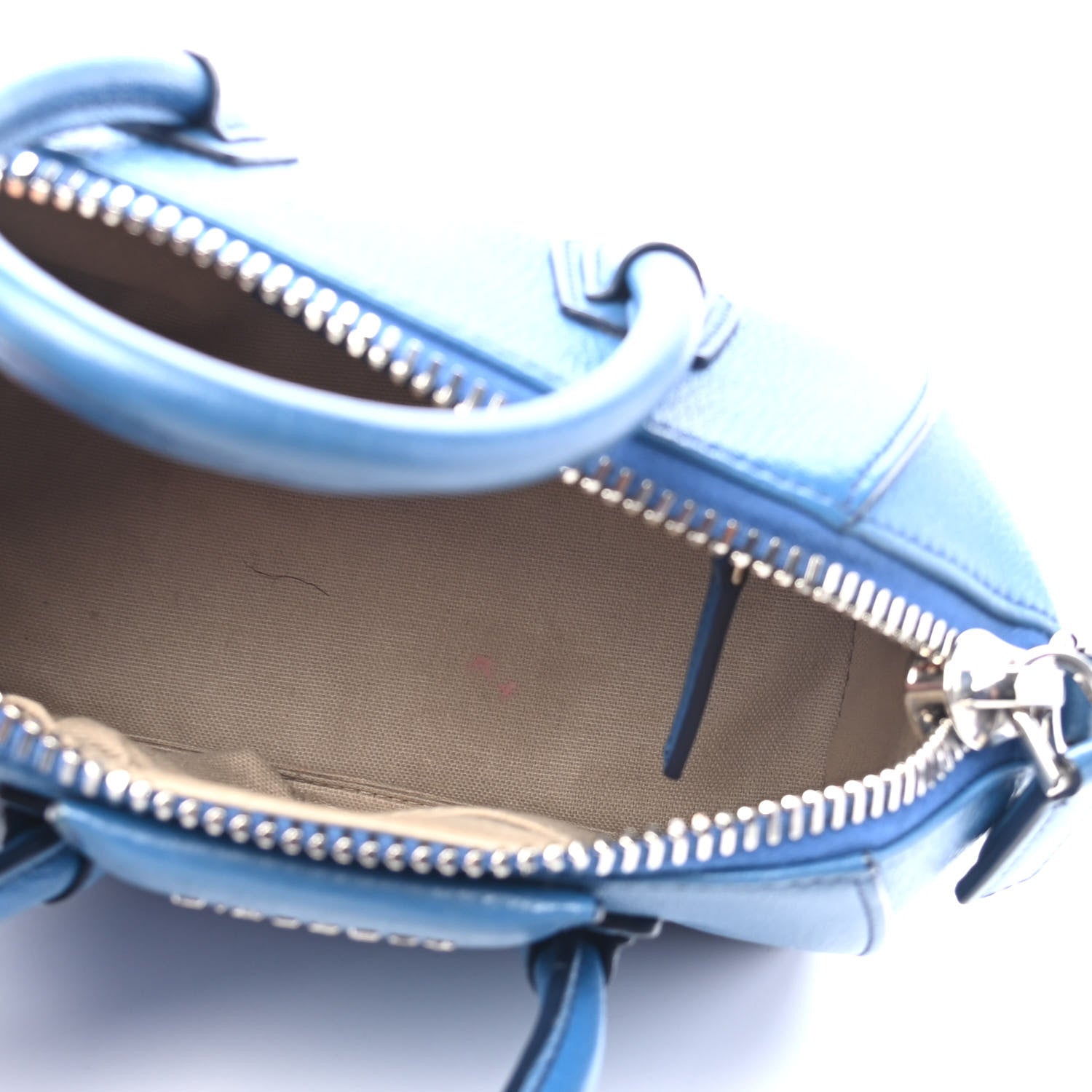 Givenchy Sugar Goatskin Mini Antigona Electric Blue 4 of 5