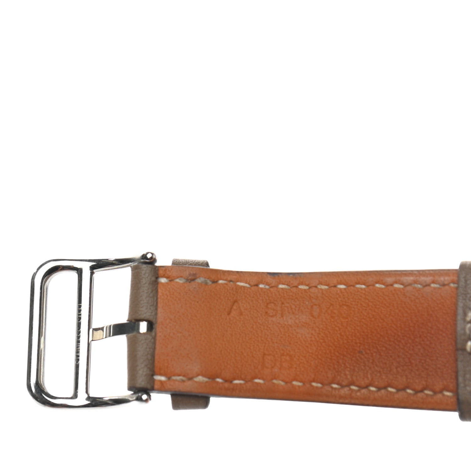 Hermes Swift 38mm Apple Watch Double Tour Band Etoupe 5 of 11