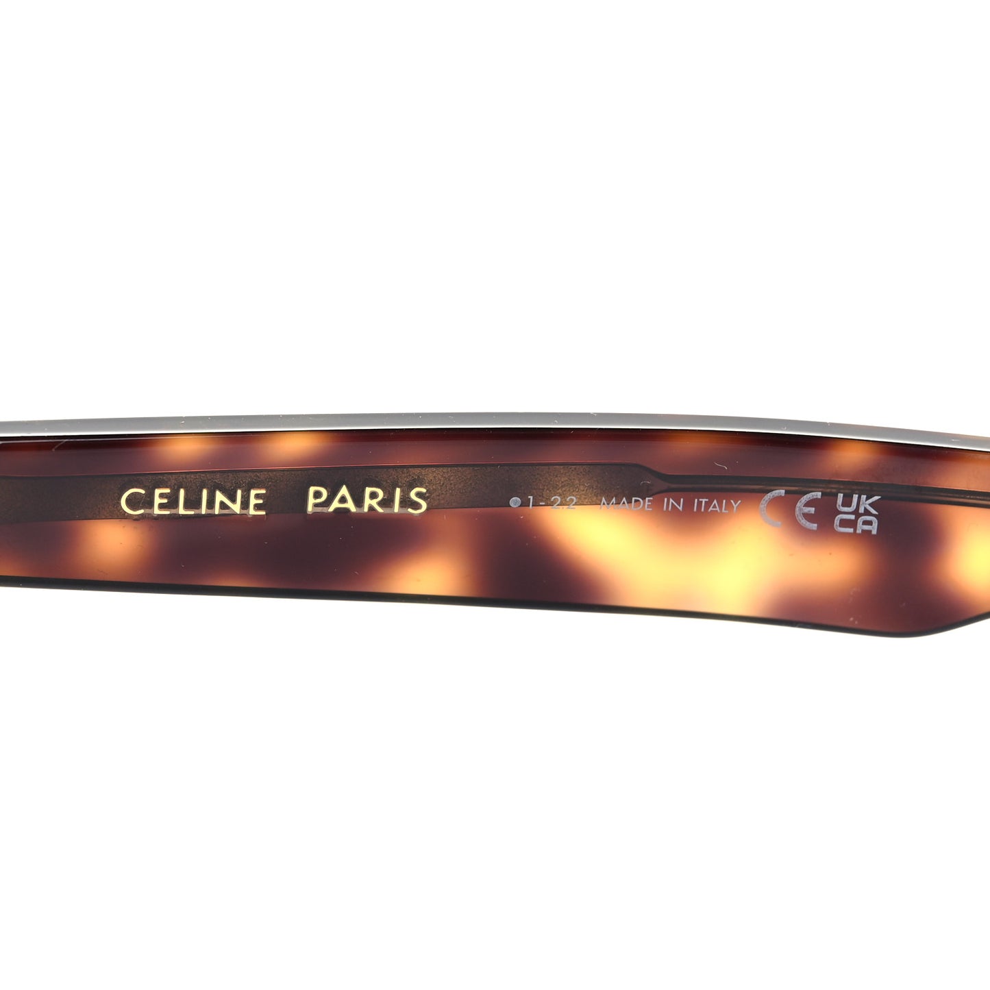 Acetate Polarized Square Sunglasses CL40248I Havana