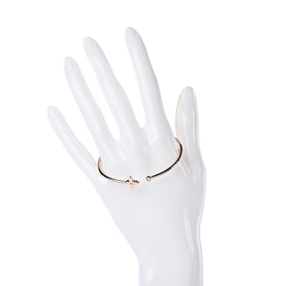 Louis Vuitton 18K Pink Gold Diamond Idylle Blossom Twist Bracelet 2 of 4