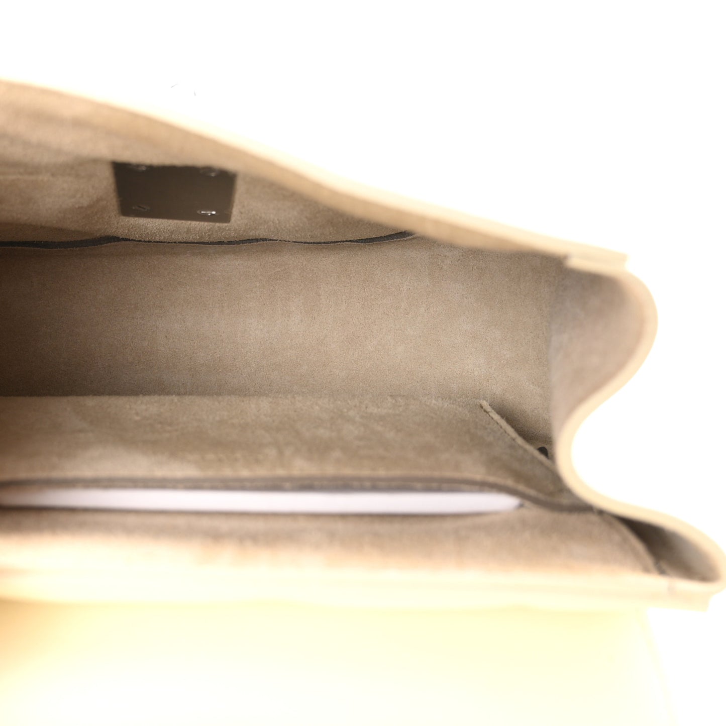 Calfskin Quilted Mini Drew Bijou Shoulder Bag  Natural White